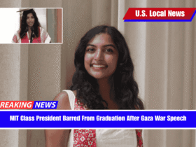 MIT Class President Barred From Graduation After Gaza War Speech