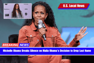 Michelle Obama Breaks Silence on Malia Obama's Decision to Drop Last Name