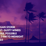 Michigan Storm Threat Gusty Winds and Hail Possible from 3 PM to Midnight June 23