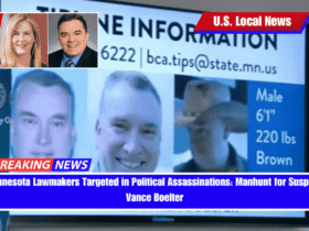 Minnesota Lawmakers Targeted in Political Assassinations Manhunt for Suspect Vance Boelter