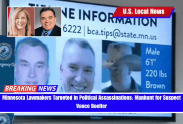 Minnesota Lawmakers Targeted in Political Assassinations Manhunt for Suspect Vance Boelter