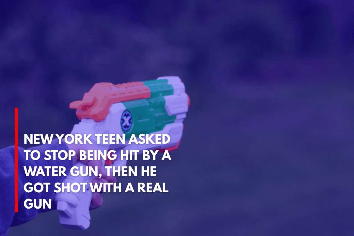 New York Teen Asked to Stop Being Hit by a Water Gun, Then He Got Shot With a Real Gun