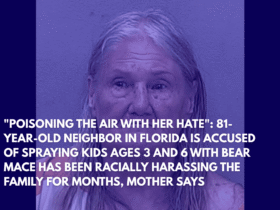 Poisoning the Air With Her Hate 81-Year-Old Neighbor in Florida is Accused of Spraying Kids Ages 3 and 6 With Bear Mace Has Been Racially Harassing the Family for Months, Mother Says