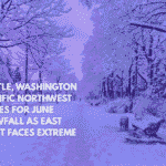 Seattle, Washington – Pacific Northwest Braces for June Snowfall as East Coast Faces Extreme Heat