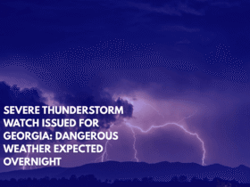 Severe Thunderstorm Watch Issued for Georgia Dangerous Weather Expected Overnight