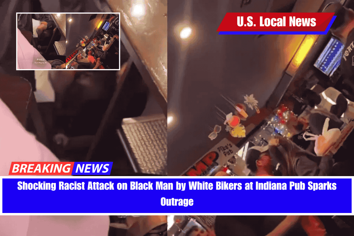 Shocking Racist Attack on Black Man by White Bikers at Indiana Pub Sparks Outrage
