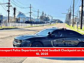 Shreveport Police Department to Hold Seatbelt Checkpoint on June 10, 2025