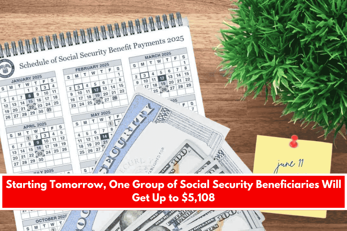 Starting Tomorrow, One Group of Social Security Beneficiaries Will Get Up to $5,108