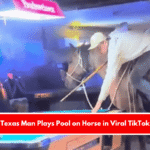 Texas Man Plays Pool on Horse in Viral TikTok