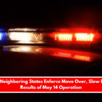 Texas and Neighboring States Enforce Move Over, Slow Down Law Results of May 14 Operation