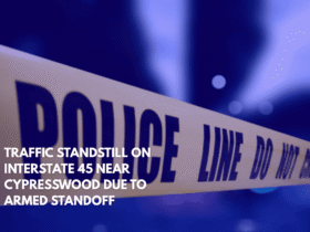 Traffic Standstill on Interstate 45 Near Cypresswood Due to Armed Standoff