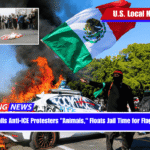 Trump Calls Anti-ICE Protesters Animals, Floats Jail Time for Flag Burners