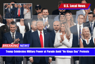 Trump Celebrates Military Power at Parade Amid No Kings Day Protests