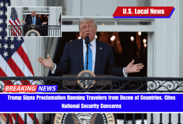 Trump Signs Proclamation Banning Travelers from Dozen of Countries, Cites National Security Concerns