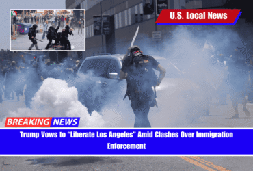 Trump Vows to “Liberate Los Angeles” Amid Clashes Over Immigration Enforcement