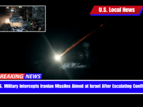 U.S. Military Intercepts Iranian Missiles Aimed at Israel After Escalating Conflict