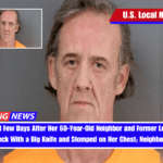 Woman Died Few Days After Her 60-Year-Old Neighbor and Former Lover Tried to Cut Her Neck With a Big Knife and Stomped on Her Chest; Neighbor Charged