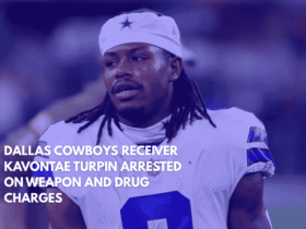 Dallas Cowboys Receiver KaVontae Turpin Arrested on Weapon and Drug Charges