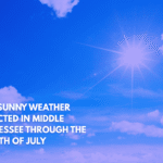 Dry, Sunny Weather Expected in Middle Tennessee Through the Fourth of July