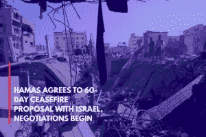 Hamas Agrees to 60-Day Ceasefire Proposal with Israel, Negotiations Begin
