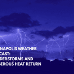 Indianapolis Weather Forecast Thunderstorms and Dangerous Heat Return