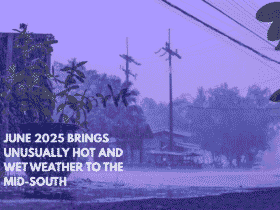 June 2025 Brings Unusually Hot and Wet Weather to the Mid-South