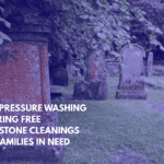 Lion Pressure Washing Offering Free Headstone Cleanings for Families in Need