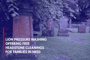 Lion Pressure Washing Offering Free Headstone Cleanings for Families in Need