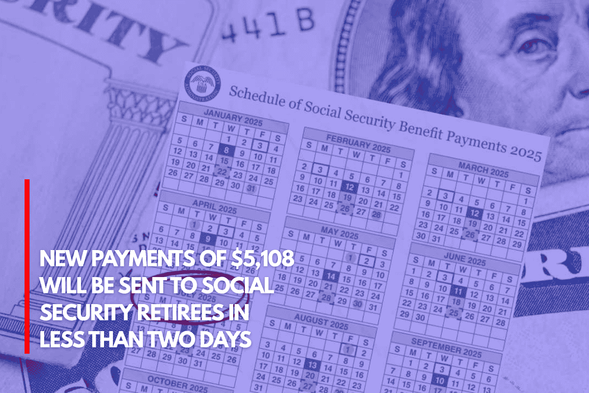 New Payments of $5,108 Will Be Sent to Social Security Retirees in Less Than Two Days