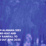 North Alabama Sees Record Heat and Heavy Rainfall to Close Out June 2025