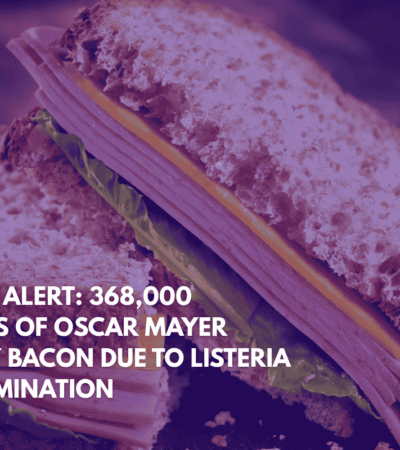 Recall Alert 368,000 Pounds of Oscar Mayer Turkey Bacon Due to Listeria Contamination