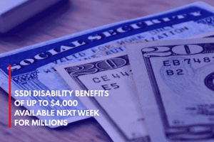 SSDI Disability Benefits of up to $4,000 Available Next Week for Millions