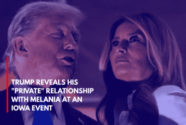 Trump Reveals His Private Relationship with Melania at an Iowa Event
