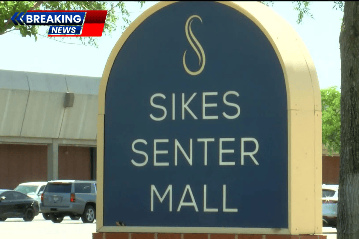 The mayor provides an update on the state of the Sikes Senter Mall