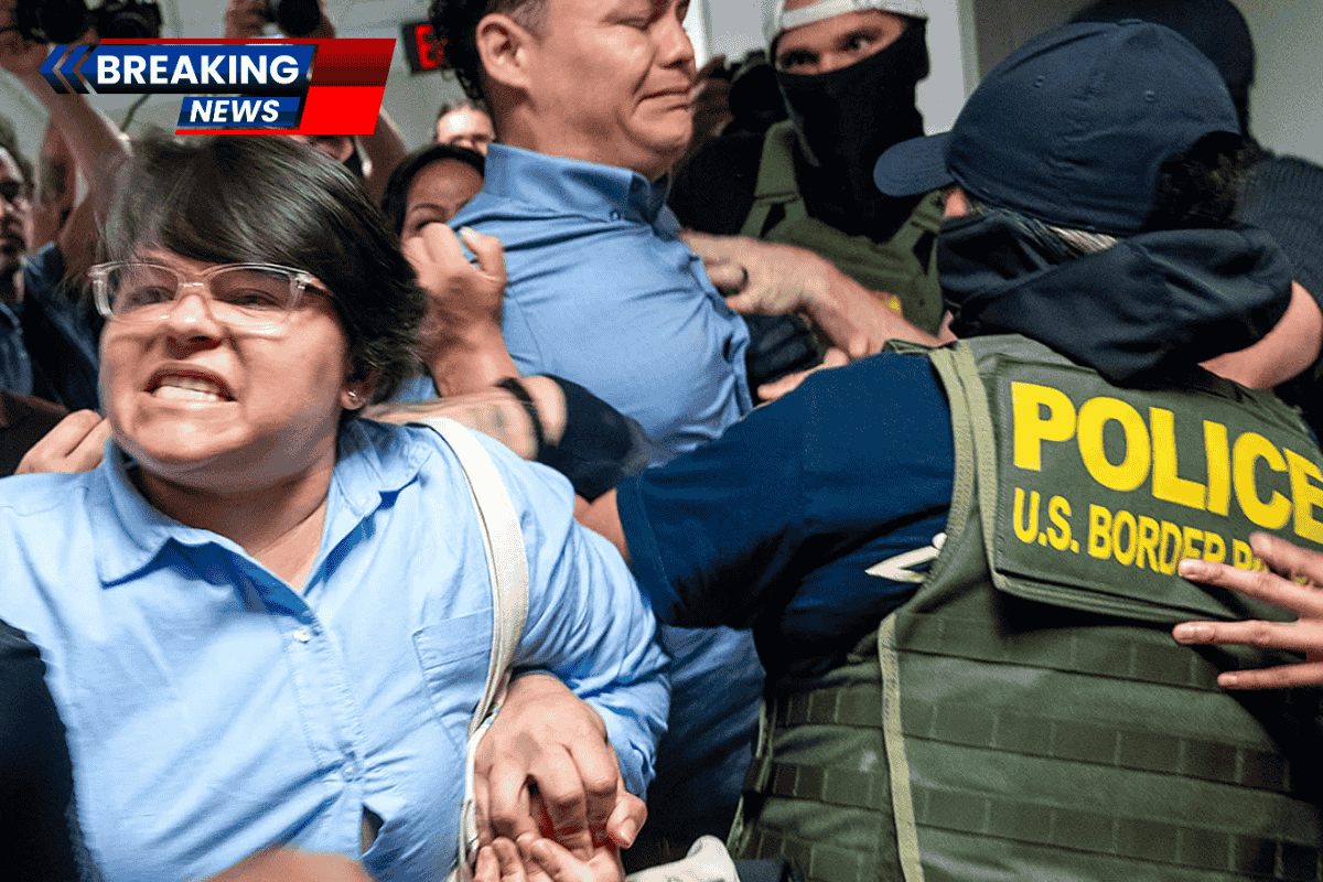 Relatives tell ICE officials they will 'answer in hell' as families split over politics