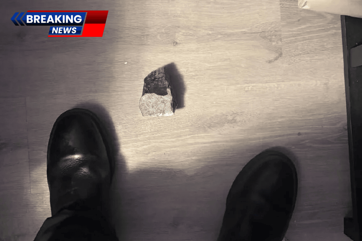 Officials claim that a meteorite may have crashed into a Houston-area house