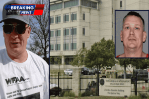 'I got more': Man videos himself throwing bucket of body bones over fence at FBI office to 'summon' agents after stealing remains from mausoleum, police say